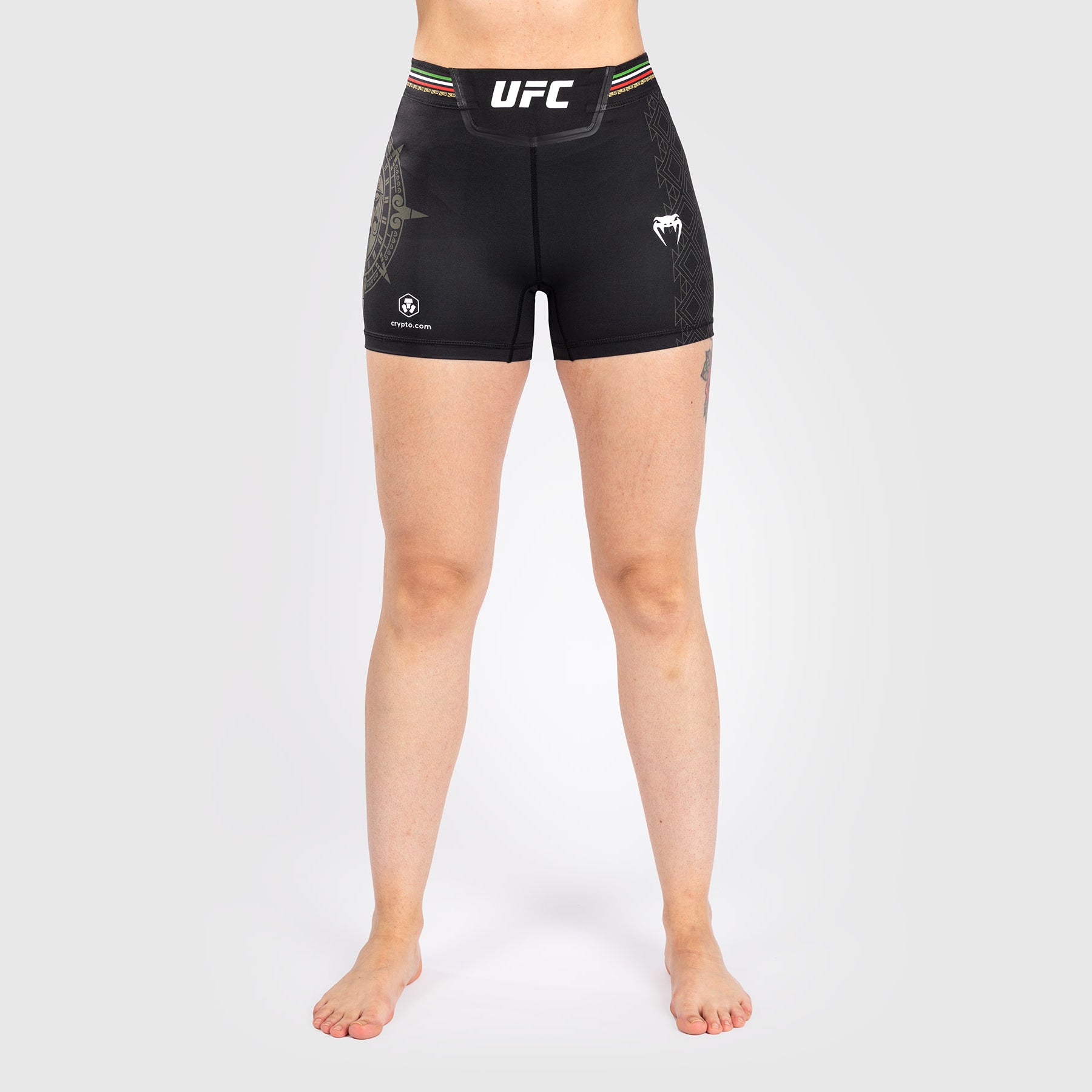 Noche UFC by Venum Authentic Fight Night Short de compression pour Femmes - Coupe courte - Noir