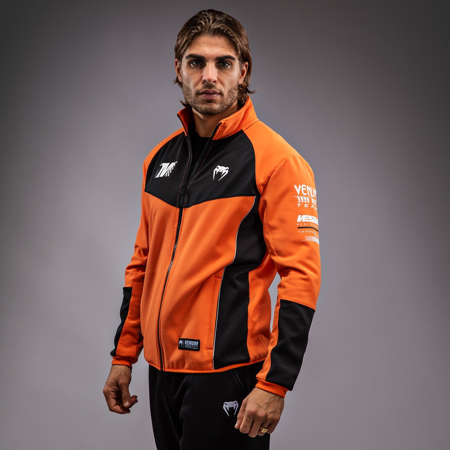 Veste Softshell Venum Motorsport - Mandarine