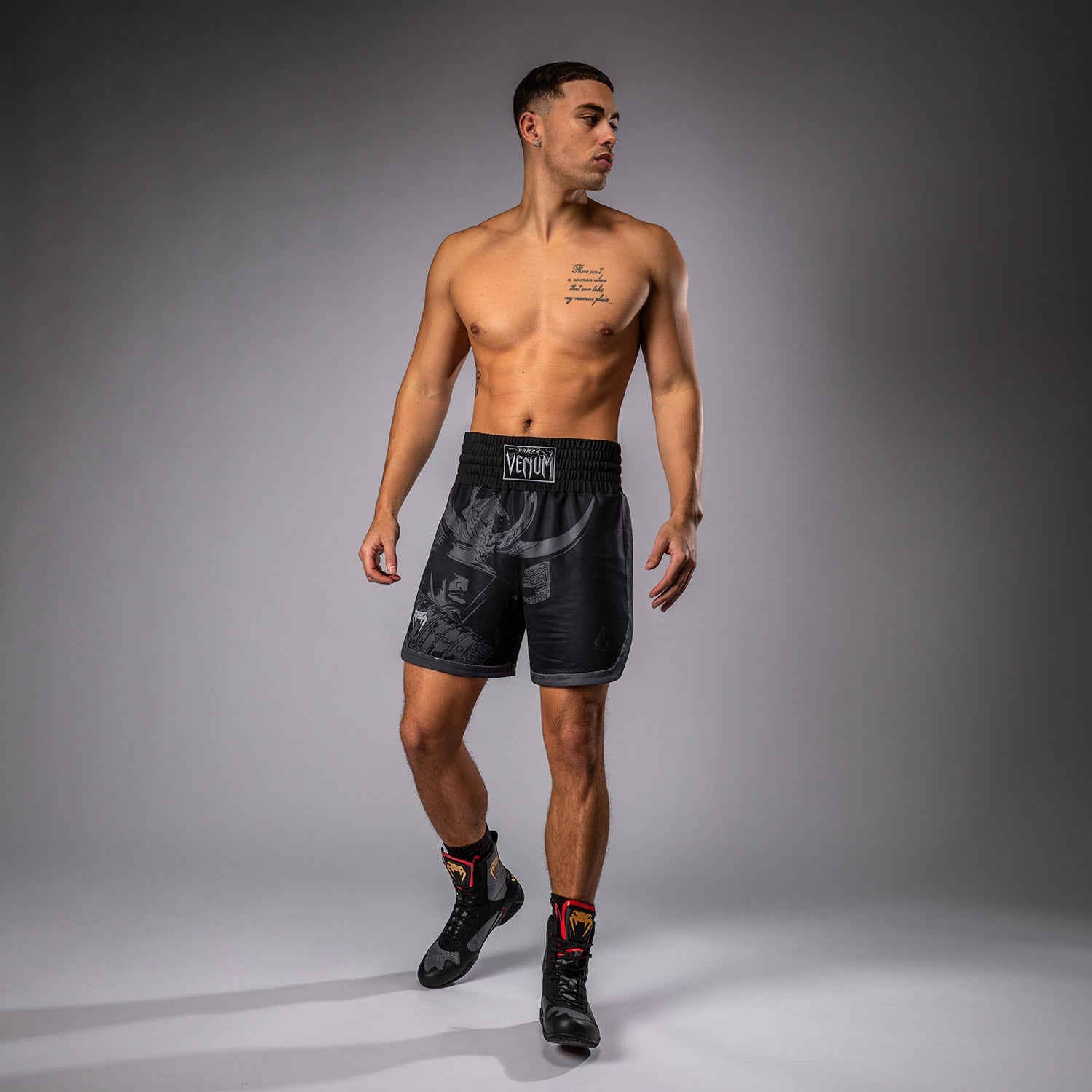Short de Boxe Venum x Assassin's Creed Shadows - Noir