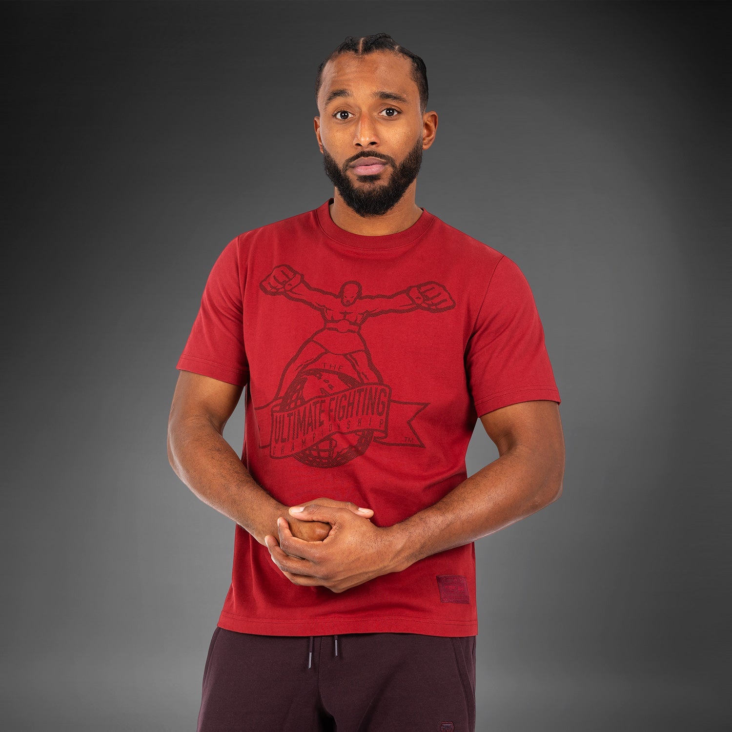 T-Shirt UFC by Venum Ulti-Man - Bordeaux