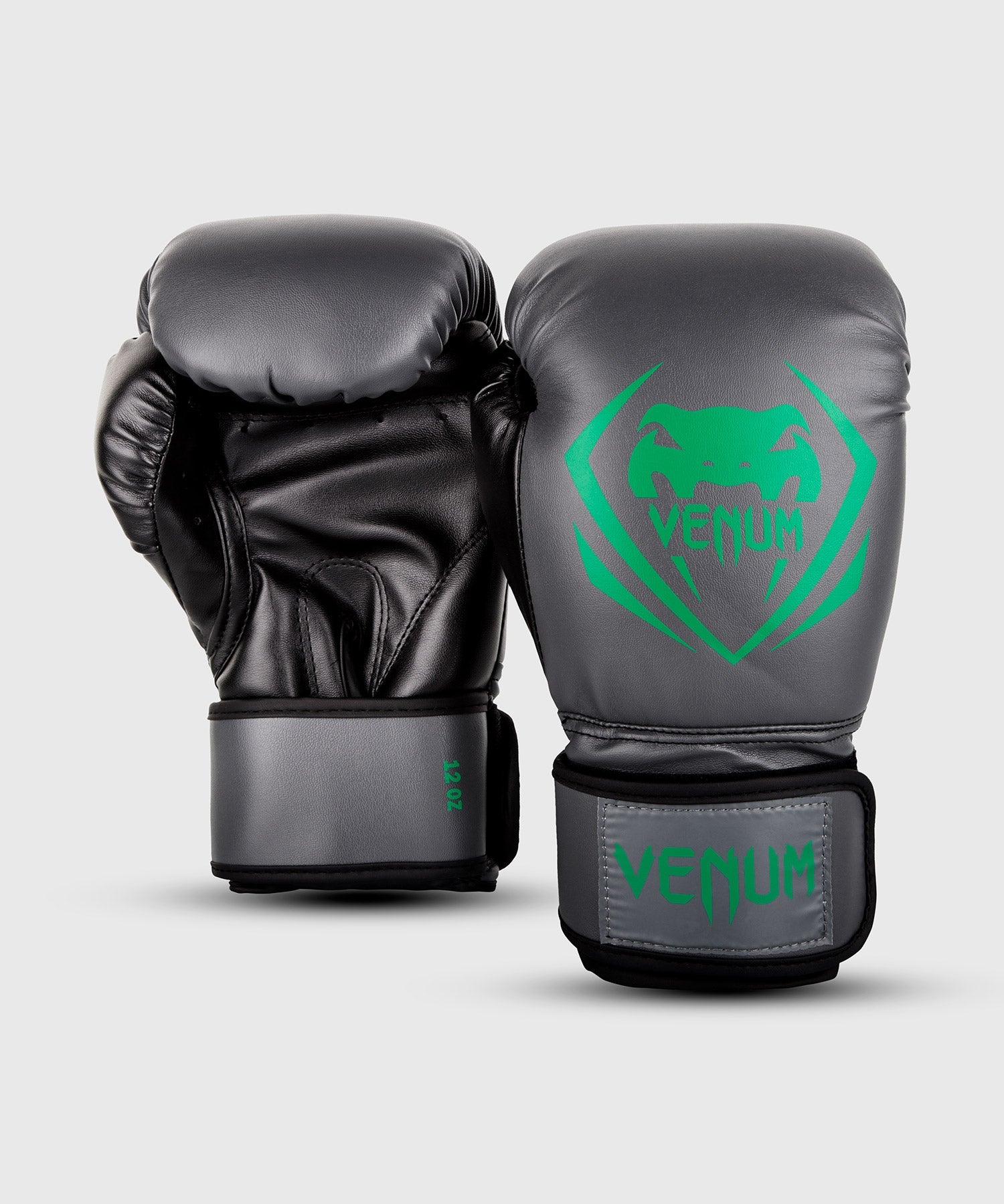 Gants de boxe Venum Contender - Gris/Vert-Noir