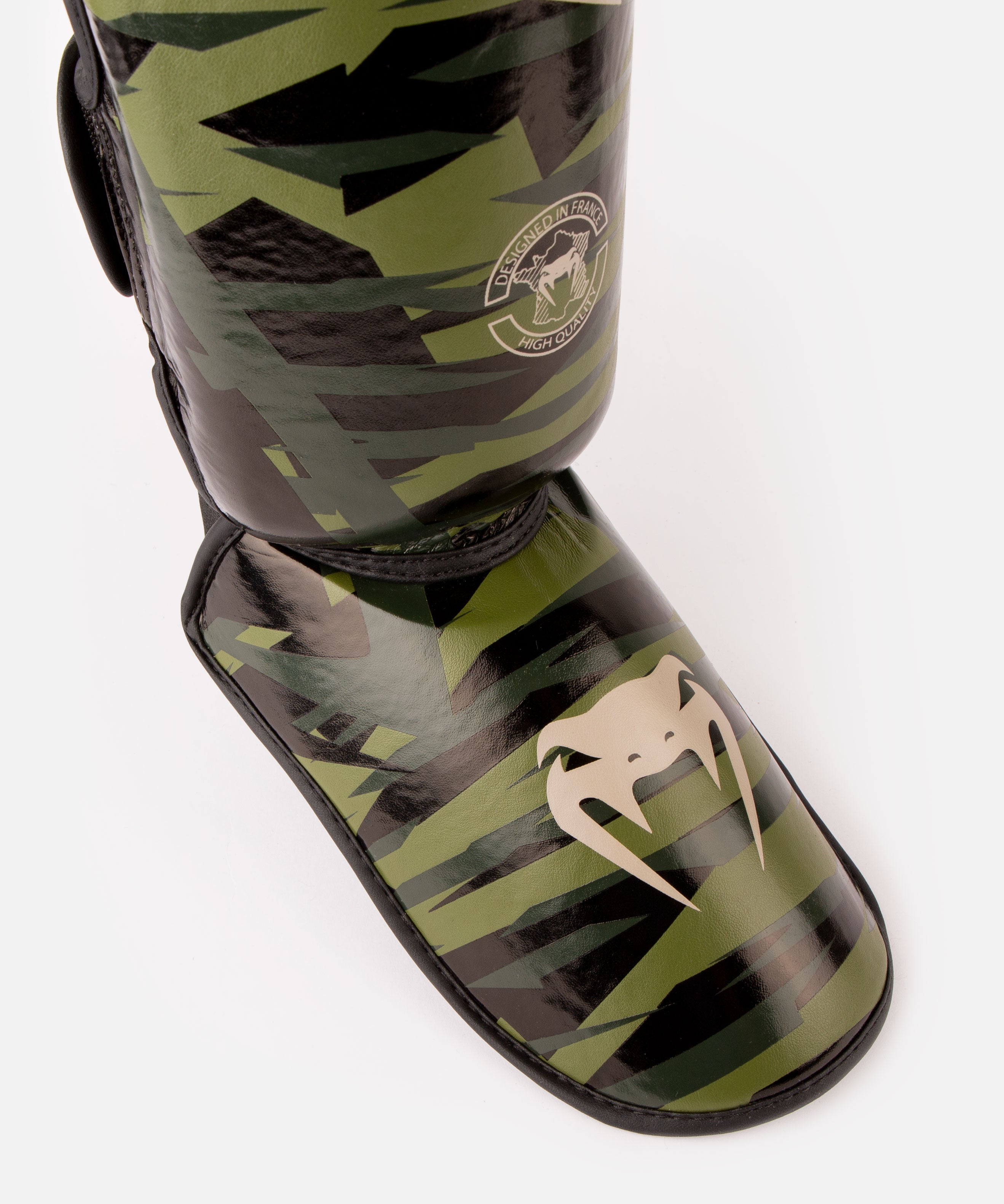 Protège-tibias Venum Contender 2.0 - Camouflage kaki