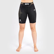 Noche UFC by Venum Authentic Fight Night Short de compression pour Femmes - Coupe Longue - Noir