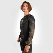Rashguard à Manches Longues Venum Gorilla Jungle - Noir/Sable