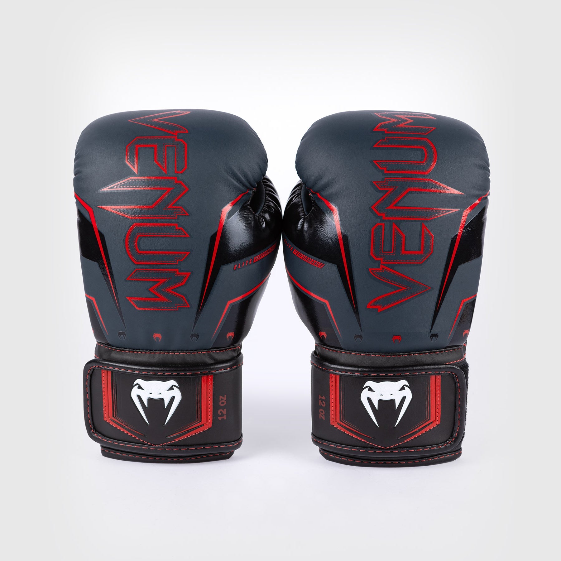 Gants de Boxe Venum Elite Evo - Bleu Marine/Noir/Rouge