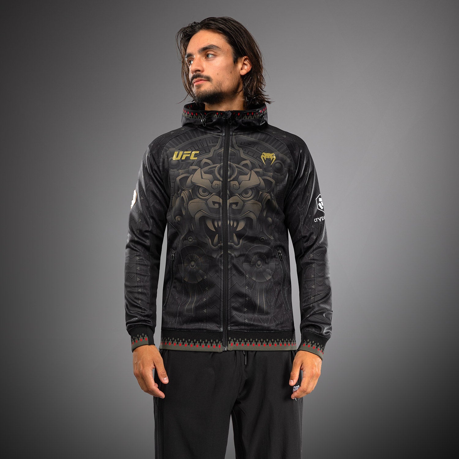 Sweat à Capuche UFC Noche 2.0 by Venum Authentic Fight Night - Noir