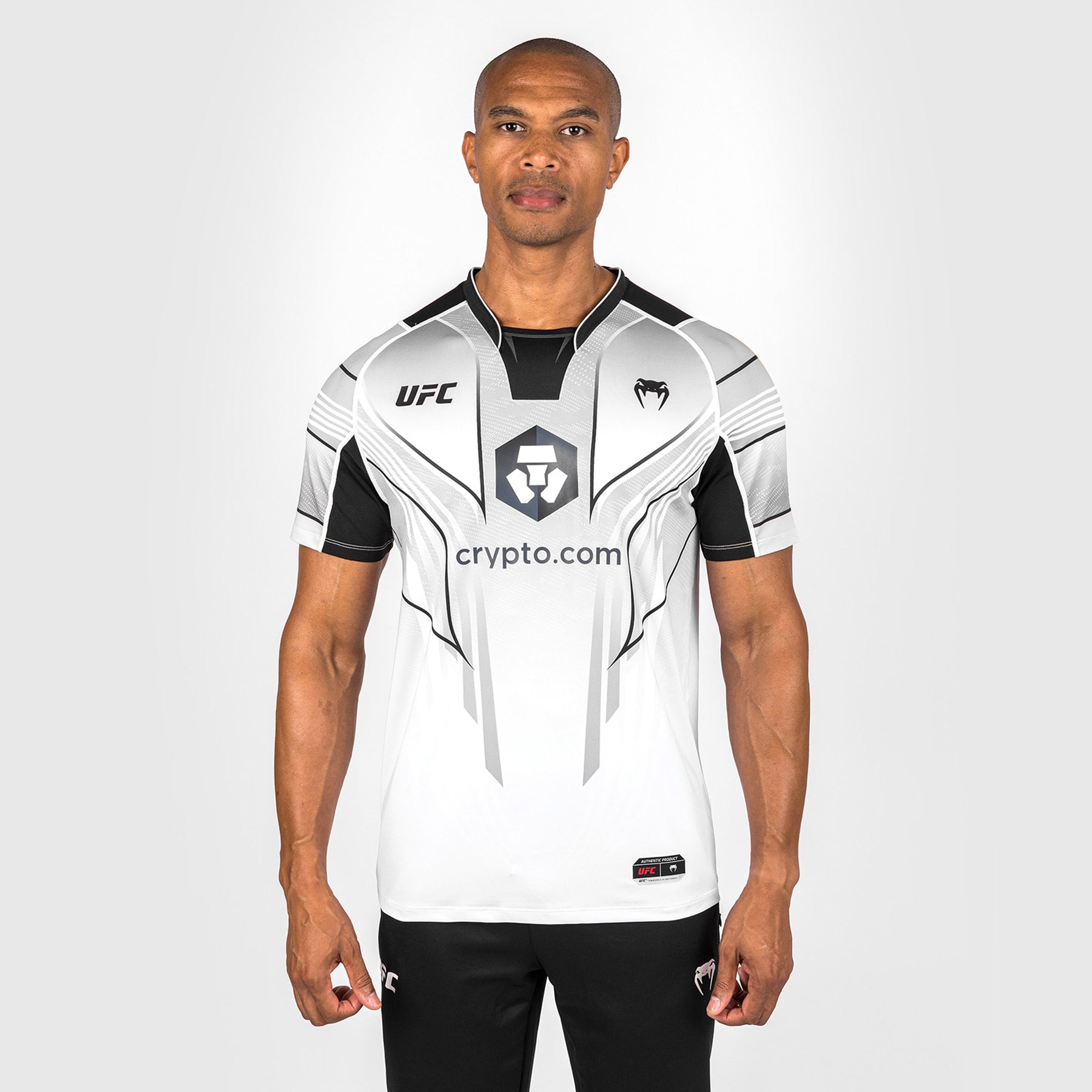 T-Shirt Dry-Tech Personnalisé UFC Venum Authentic Fight Night 2.0 - Blanc