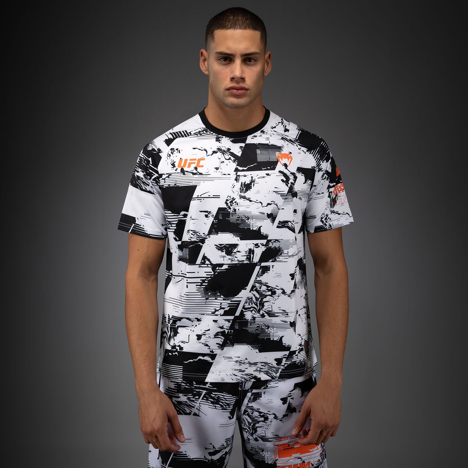 T-shirt manches courtes Performance Homme UFC Zenith by Venum Authentic Fight Week - Blanc