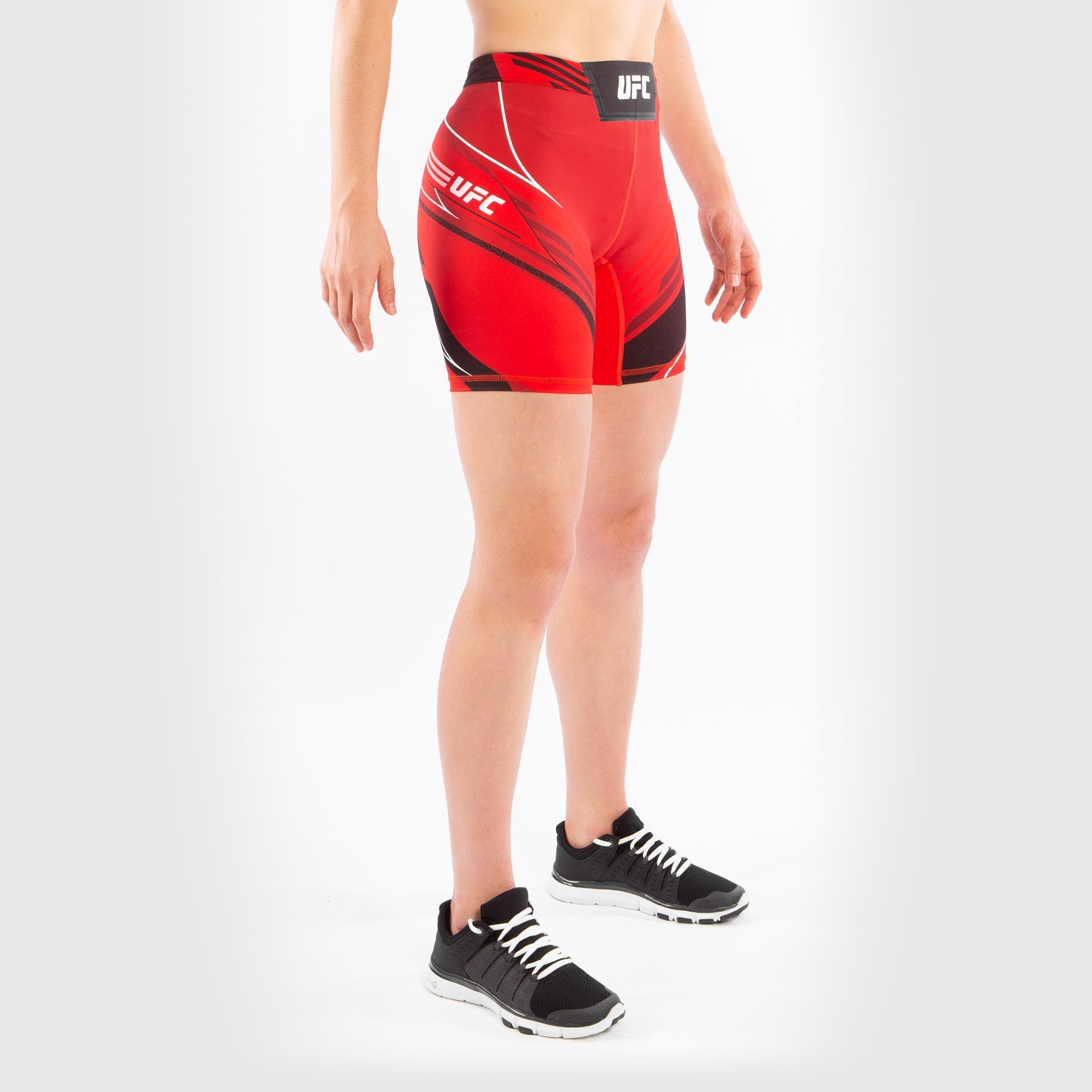 Short de compression pour Femmes UFC Venum Authentic Fight Night - Coupe Longue - Rouge