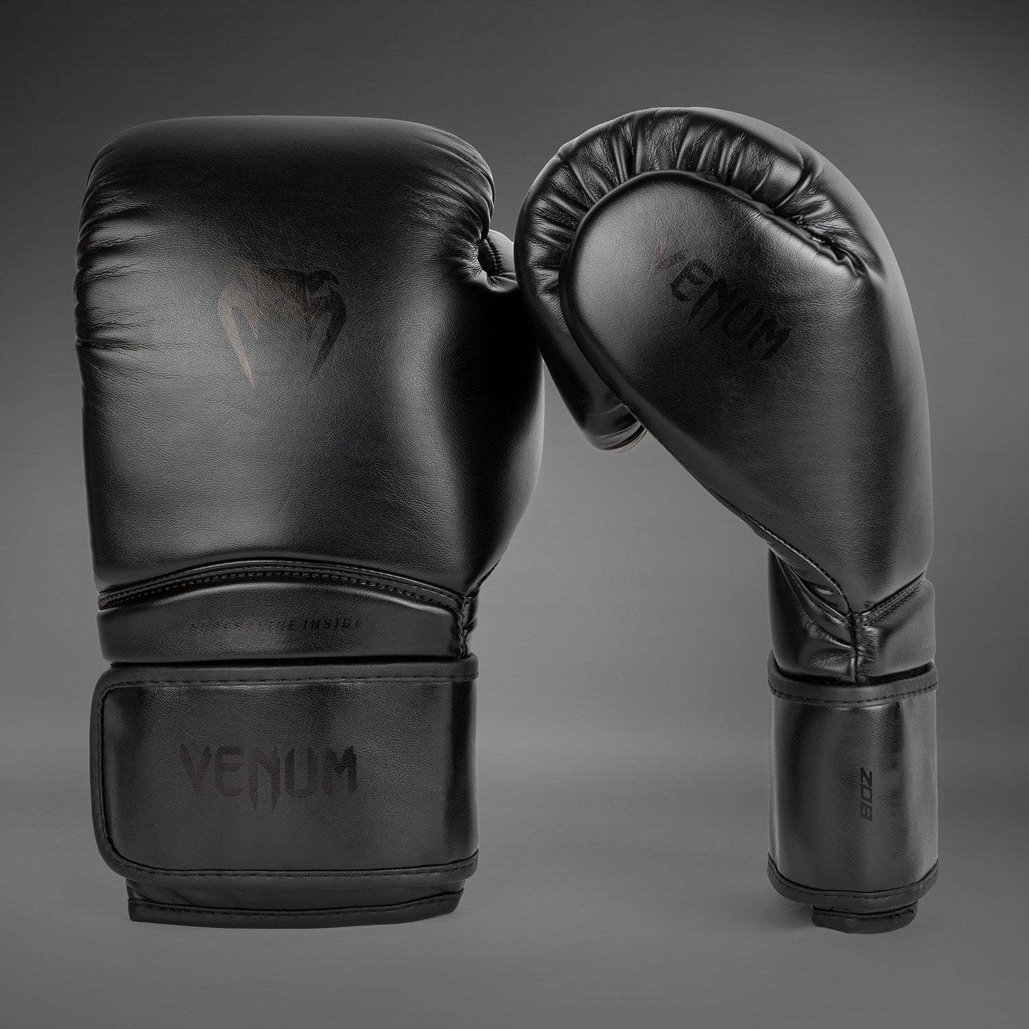 Gants de boxe Venum Contender 1.5 pour enfants - Noir/Noir