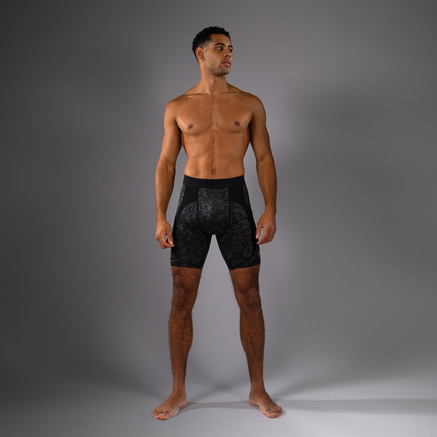 Short de Compression Venum x Topuria Unmatched Edition - Noir/Or