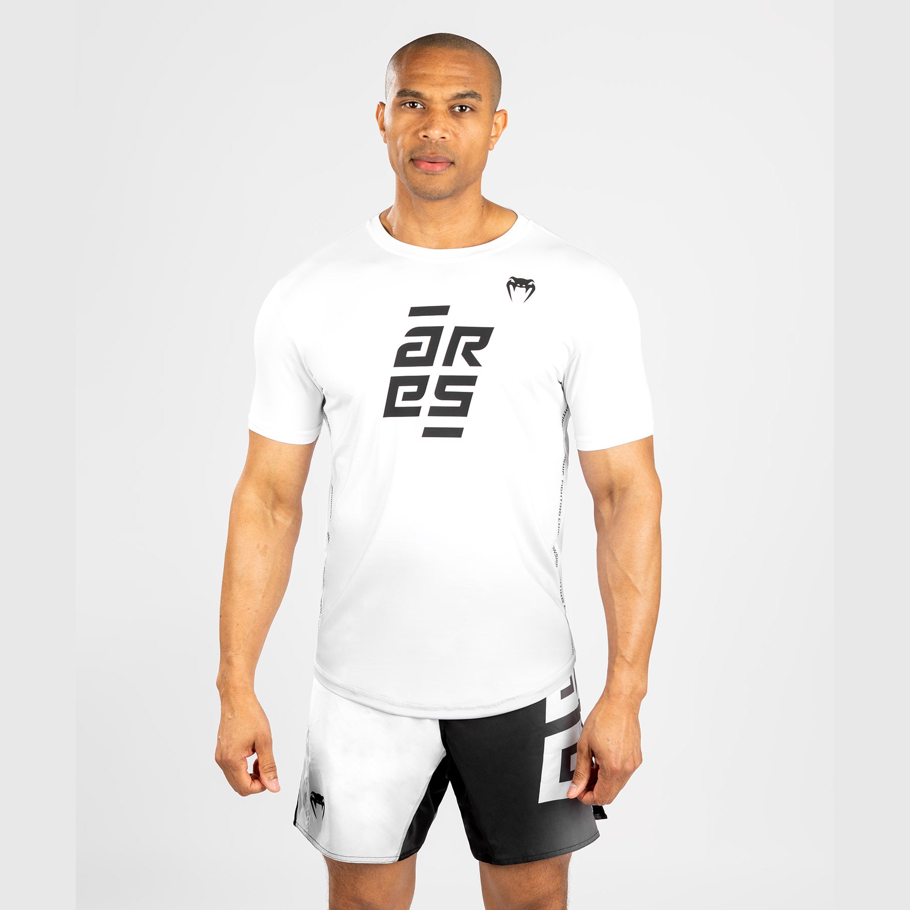 T-Shirt Dry Tech Venum x Ares - Blanc