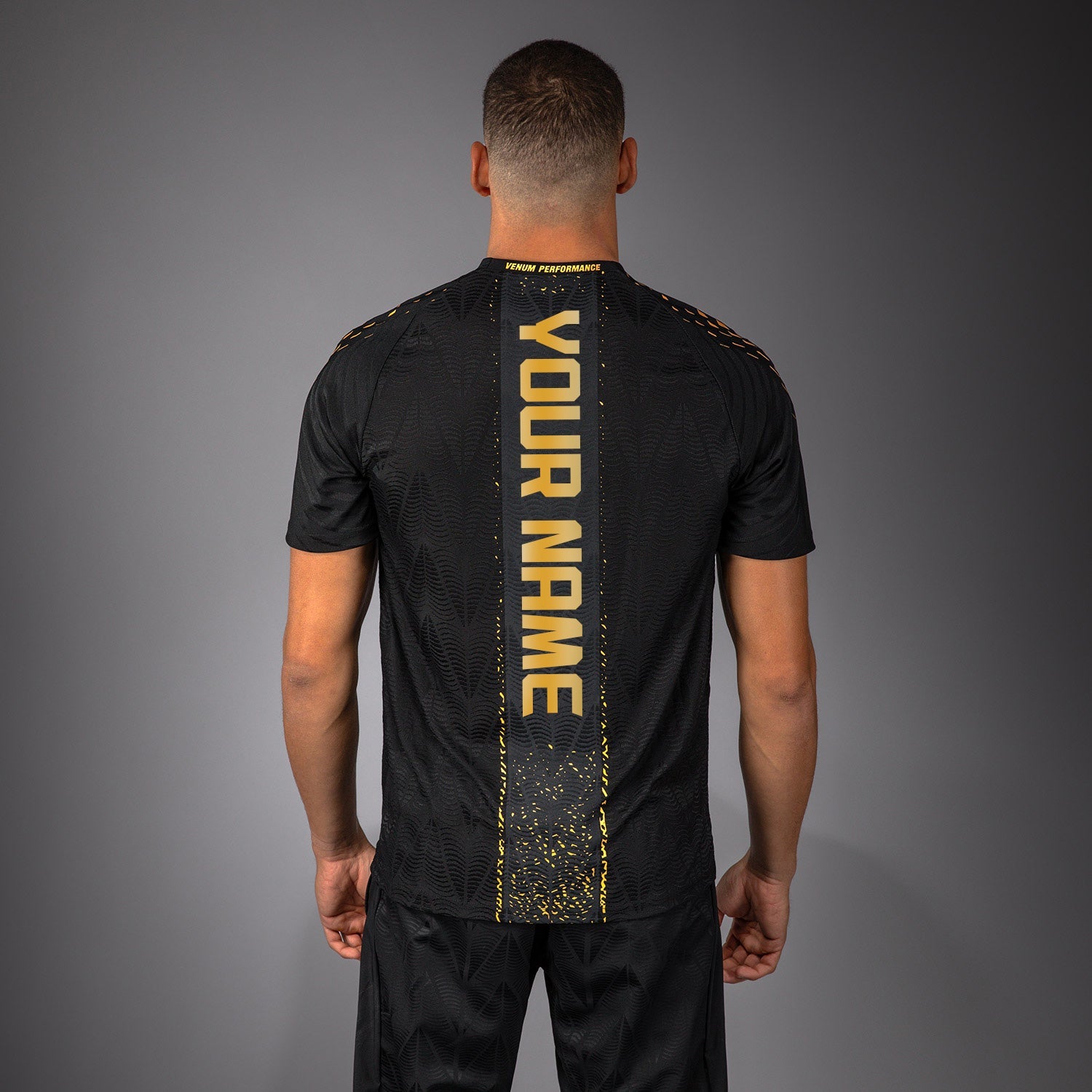 Maillot Officiel Walkout Homme Personnalisé UFC Zenith by Venum Authentic Fight Night - Champion