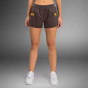 Shorts Performance pour Femmes UFC Fusion by Venum Fight Week - Marron Terrestre