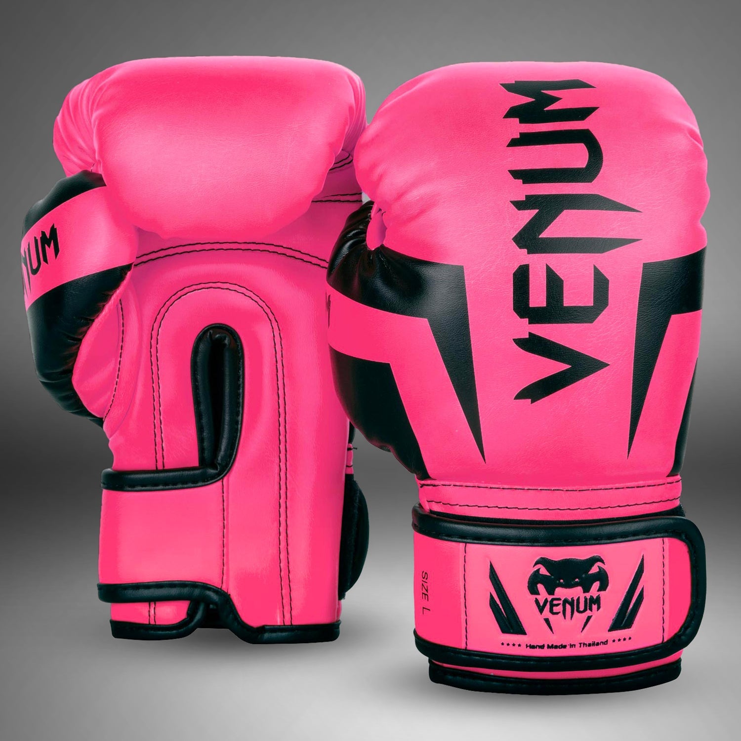 Gants de boxe enfant Venum Elite – Rose
