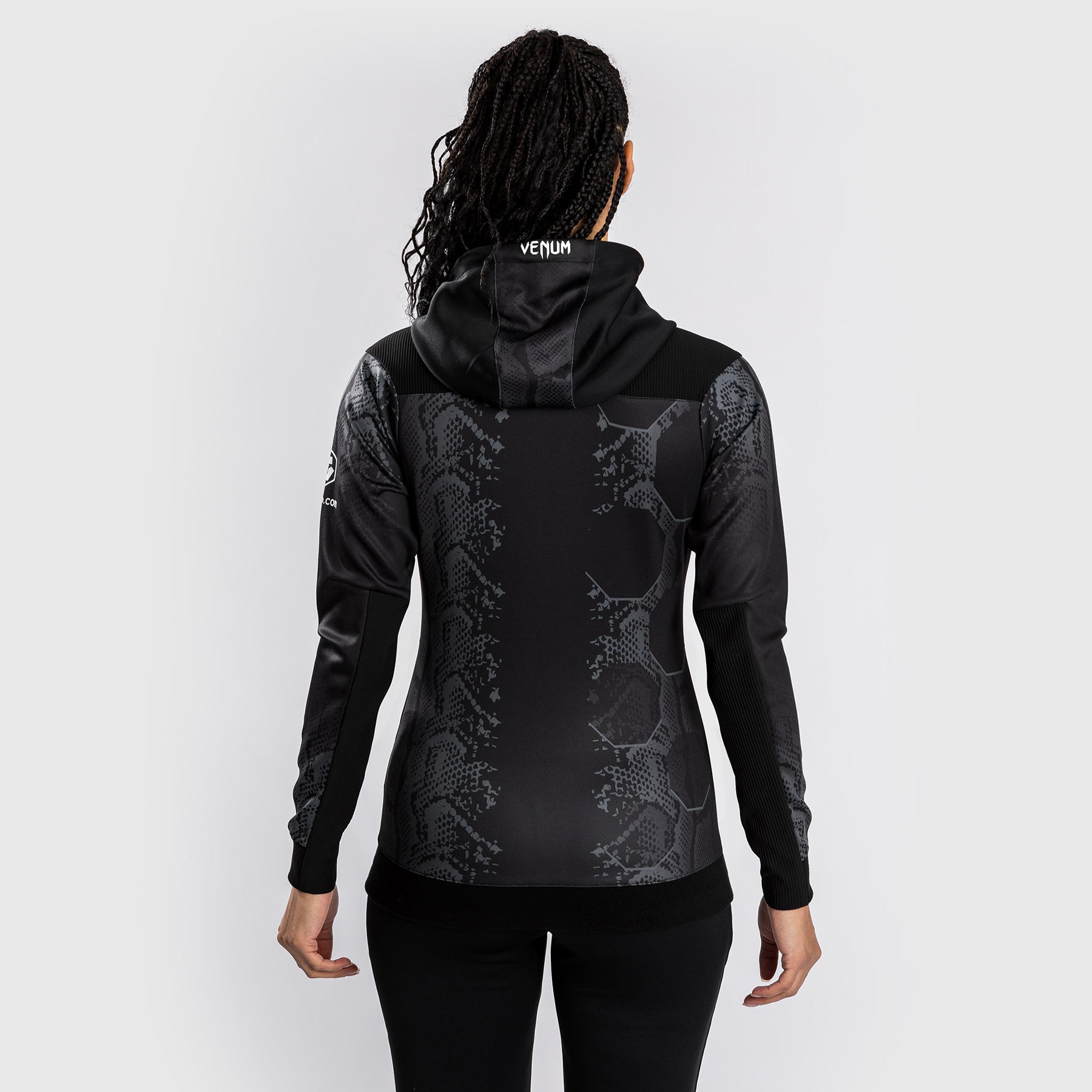 Veste à Capuche pour Femmes UFC Adrenaline by Venum Authentic Fight Night - Noir