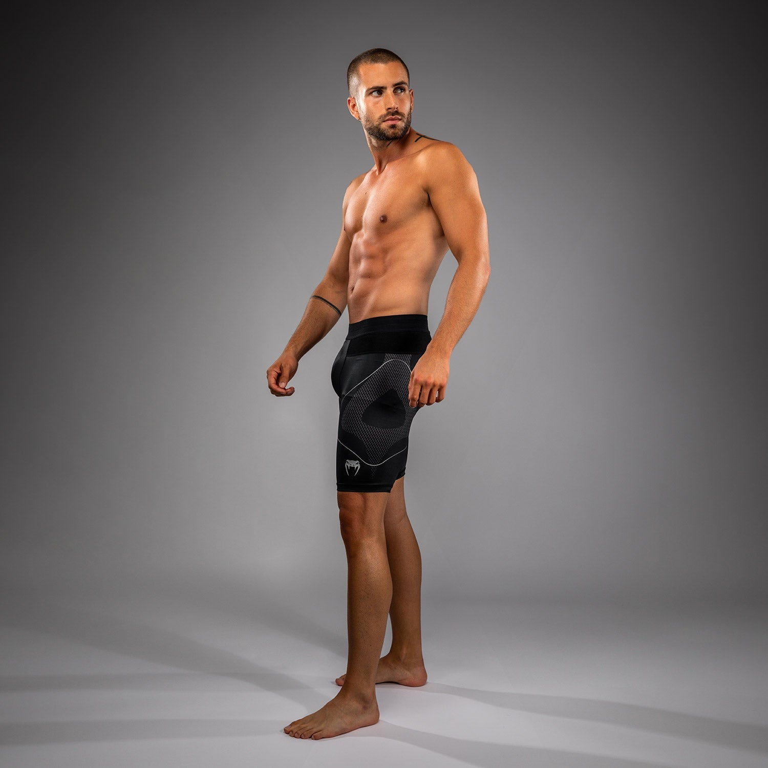 Short de Compression Venum Nexus – Noir/Argent