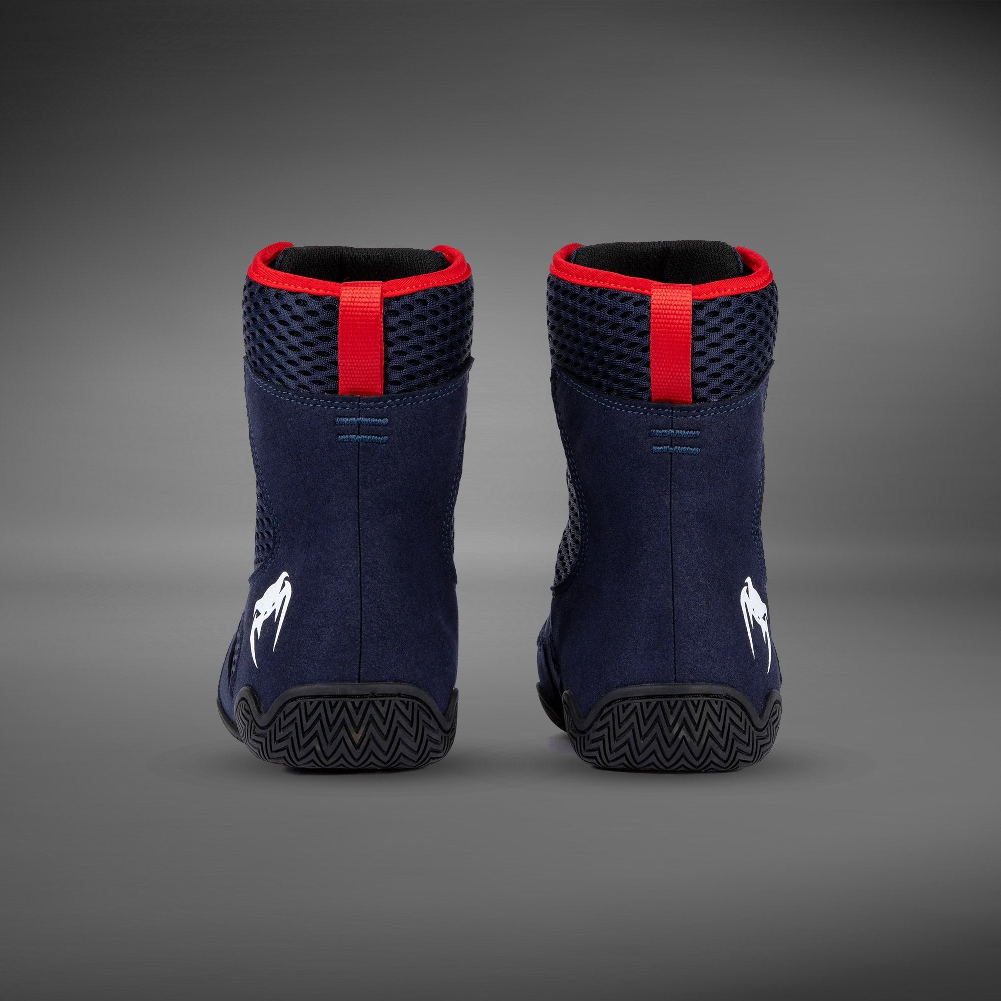 Chaussures de Boxe Venum Contender - Bleu marine/Rouge