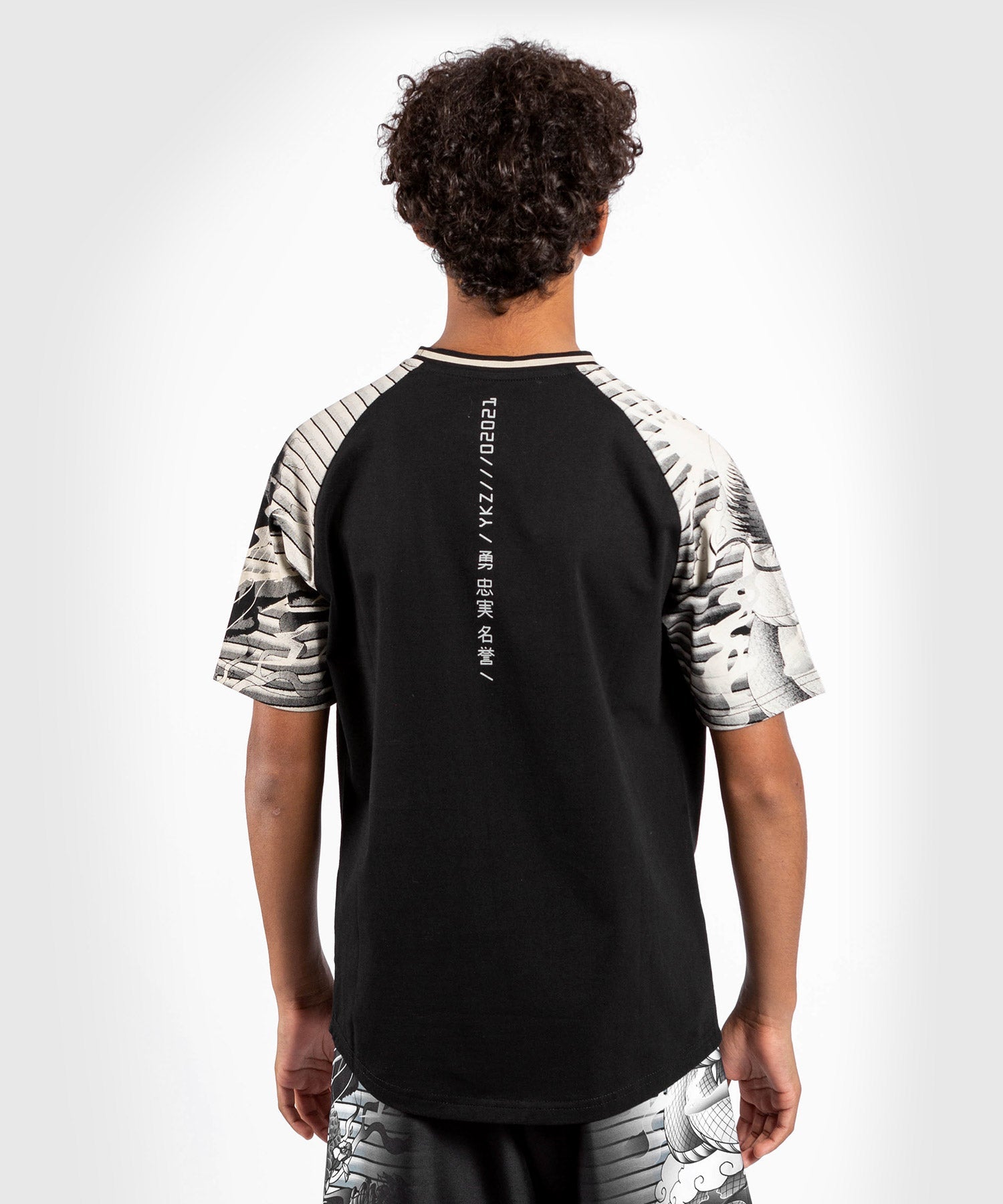 T-shirt Venum YKZ21 – Pour Enfant - Noir/Blanc