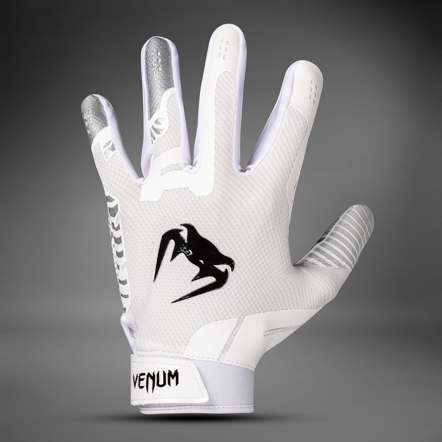 Gants de Football Venum Elite - Blanc/Noir