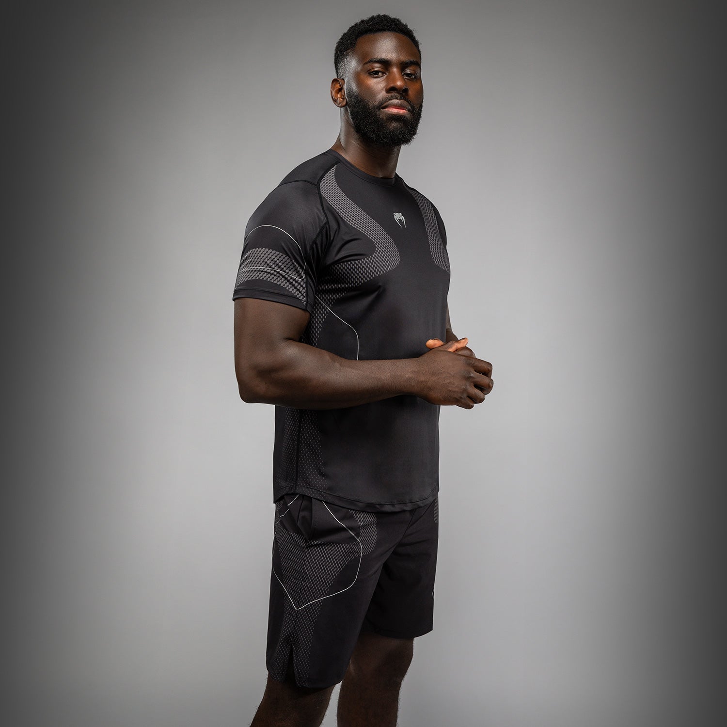 T-shirt Venum Nexus Dry-Tech – Noir/Argent