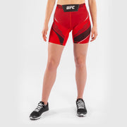 Short de compression pour Femmes UFC Venum Authentic Fight Night - Coupe Longue - Rouge