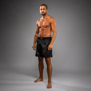 Short de Combat Venum Serpenti – Noir/Argent/Or