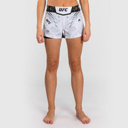 Short de Combat pour Femmes UFC Adrenaline by Venum Authentic Fight Night - Blanc