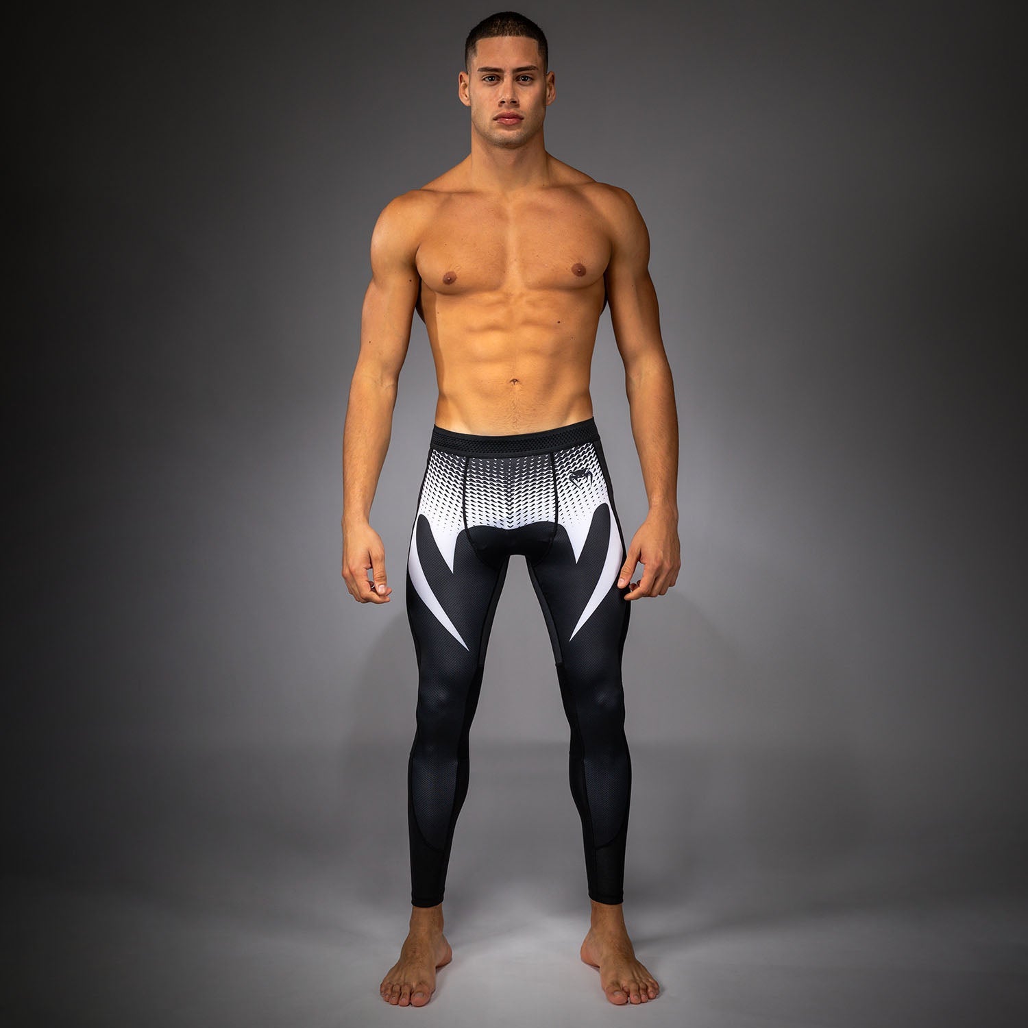 Pantalon de Compression Venum No Gi - Noir/Blanc