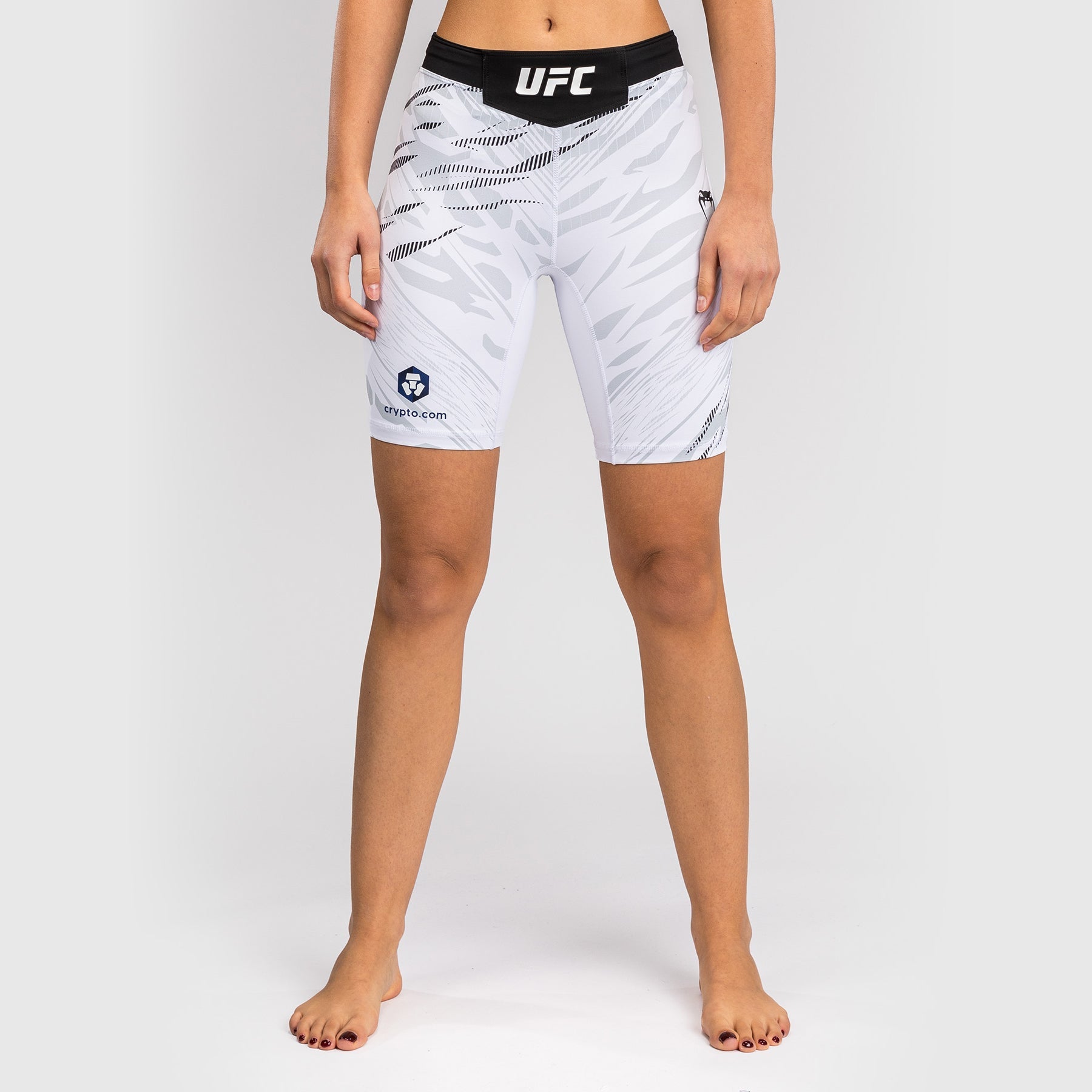 Short de compression pour Femmes UFC Fusion by Venum Authentic Fight Night - Coupe Longue - Blanc