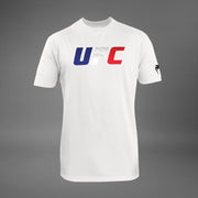 T-shirt UFC Unrivaled by Venum Drapeau Français - Blanc