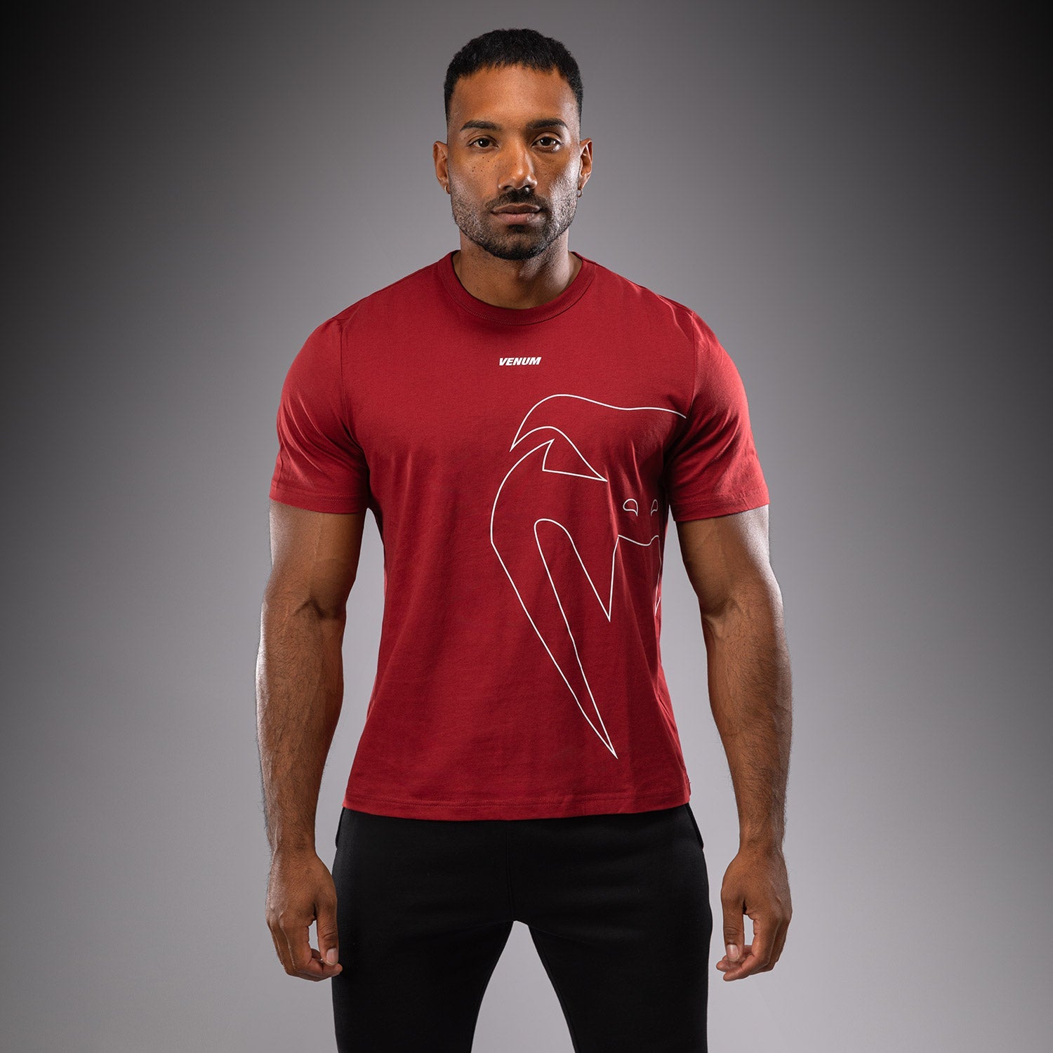 T-shirt Venum Giant Connect - Rouge Carmin