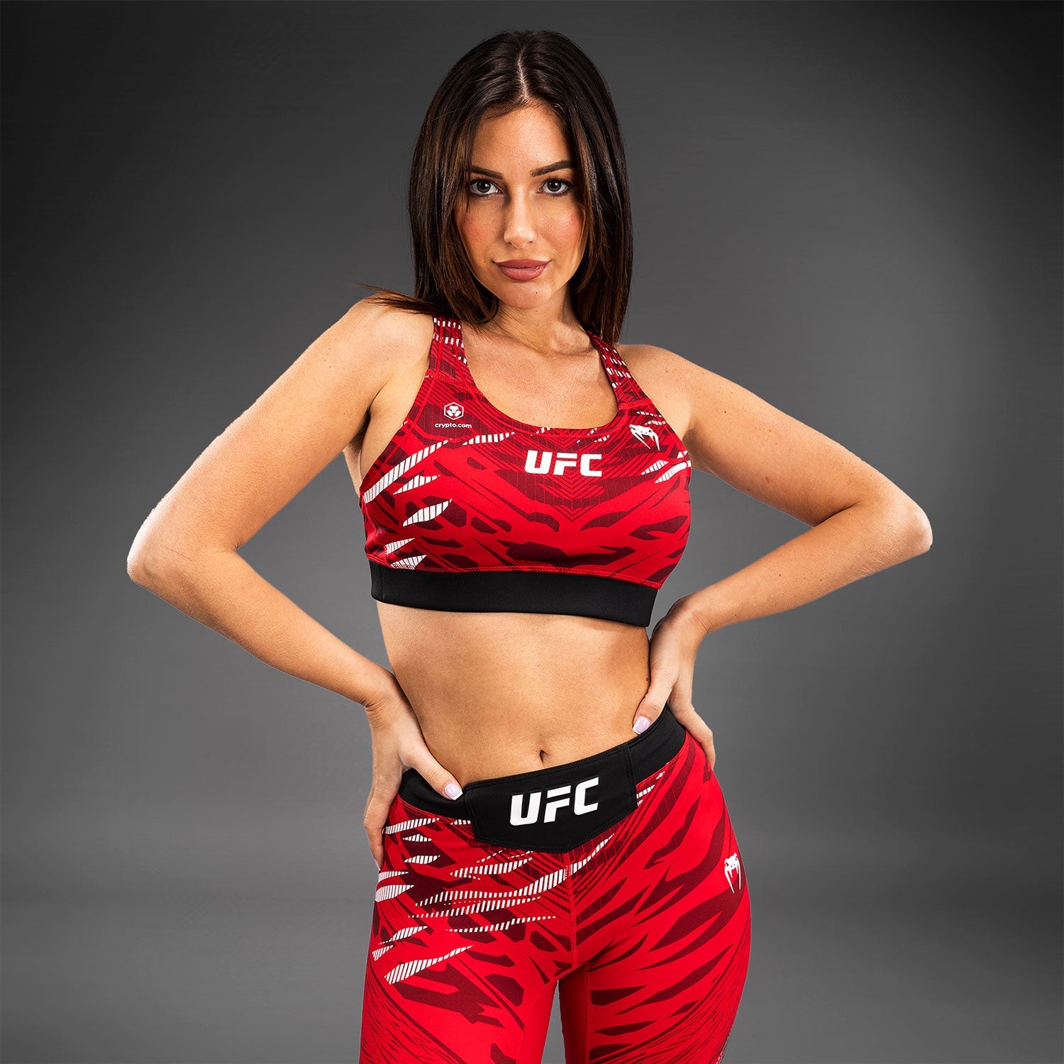 Brassière pour Femmes UFC Fusion by Venum Authentic Fight Night - Rouge