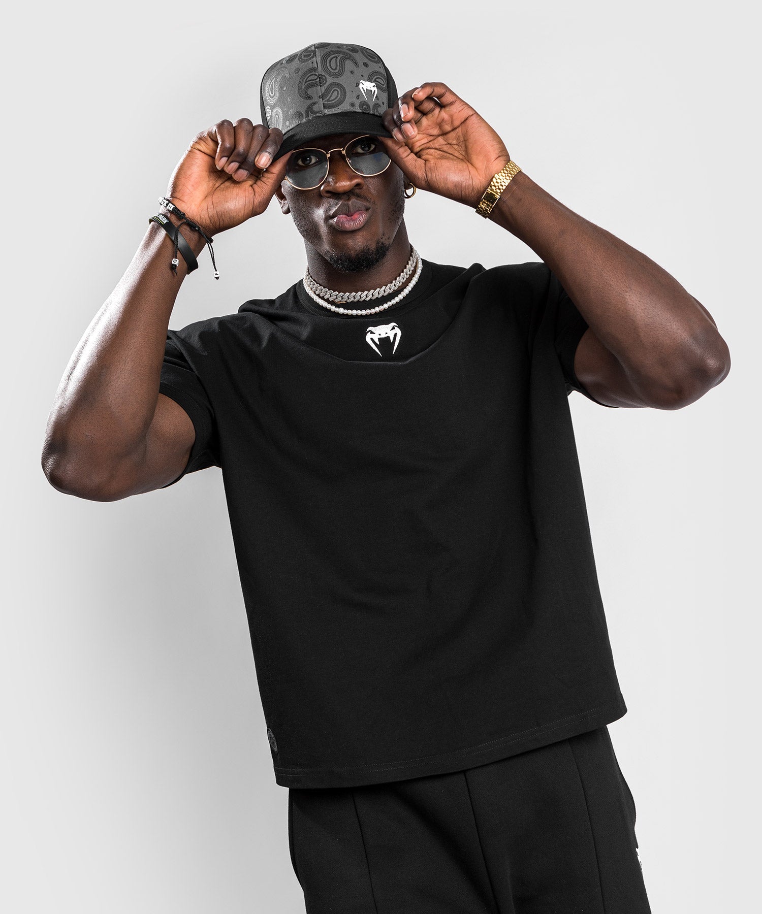 T-shirt Venum Vortex XL - Oversize - Noir