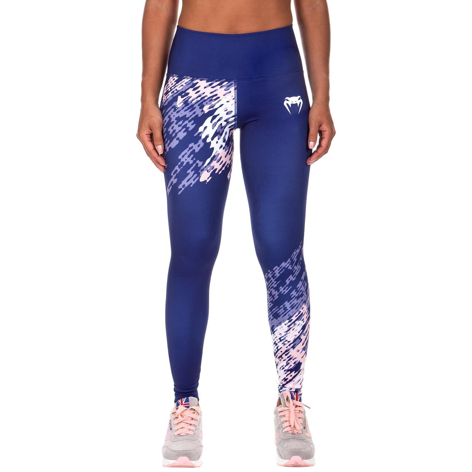 Legging Femme Venum Neo Camo Femme - Bleu marine/Corail