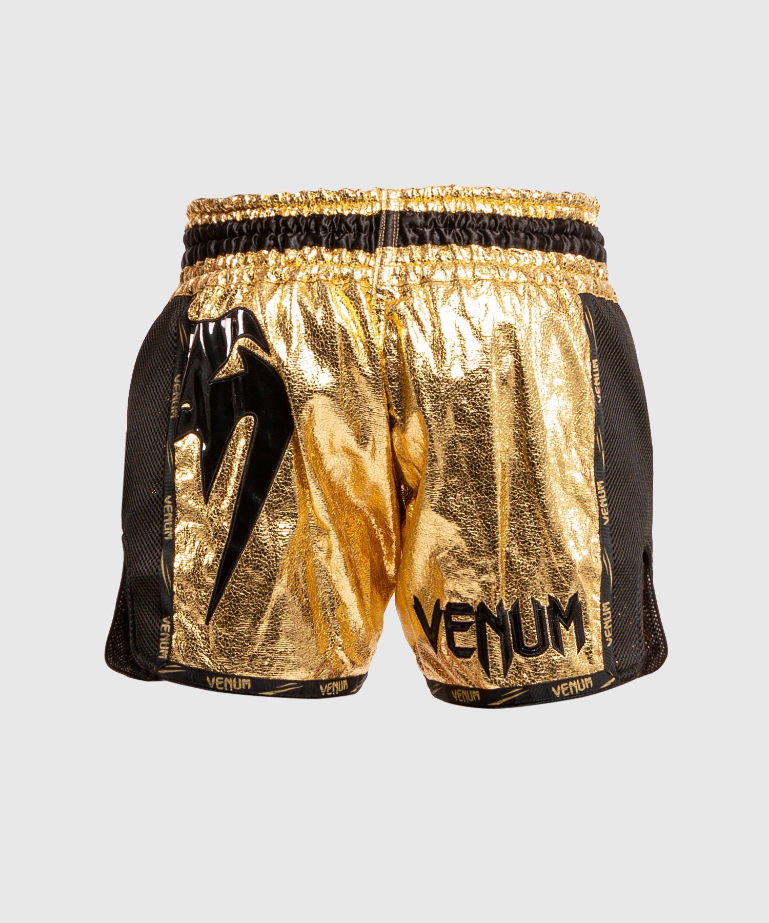 Short de Muay Thai Venum Giant Foil - Doré/Noir