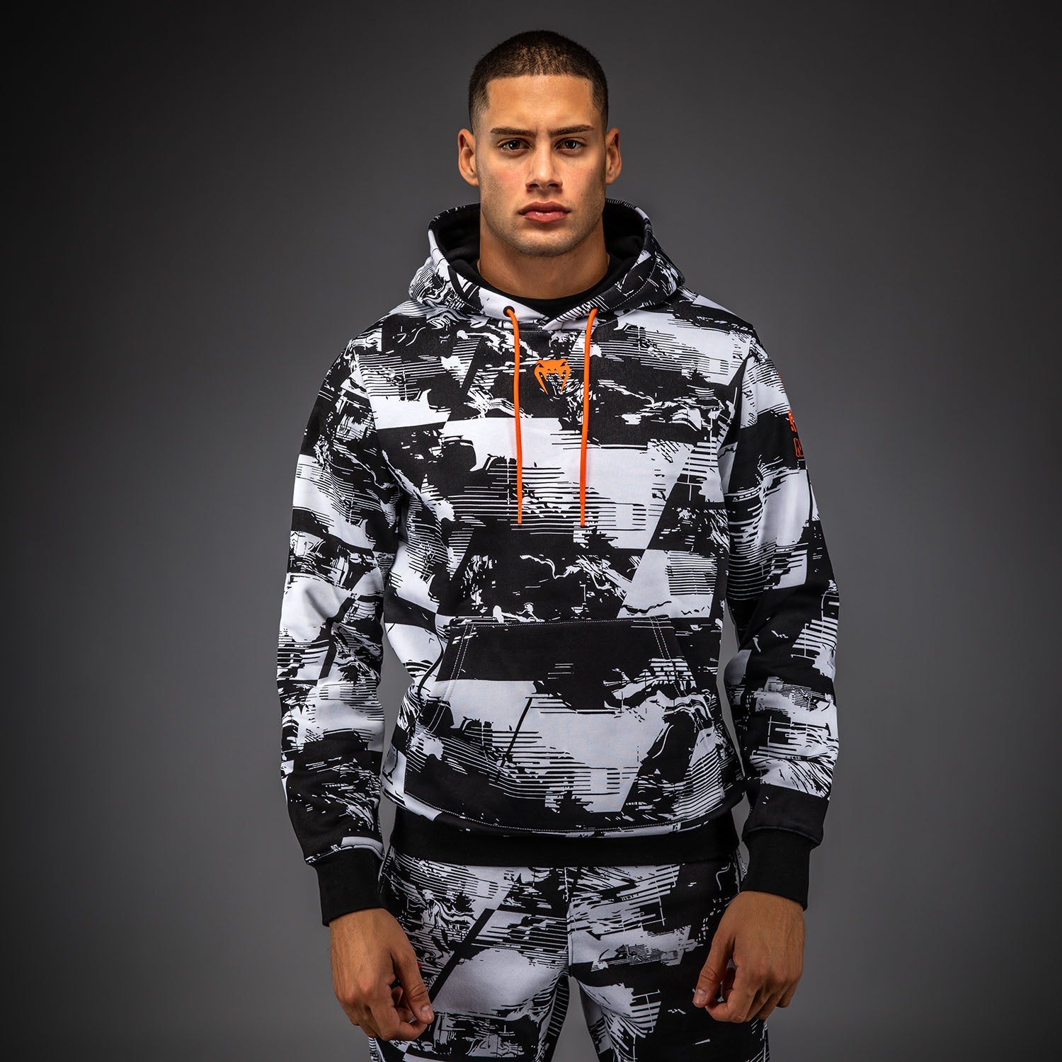 Sweat à capuche Homme UFC Zenith by Venum Authentic Fight Week - Blanc