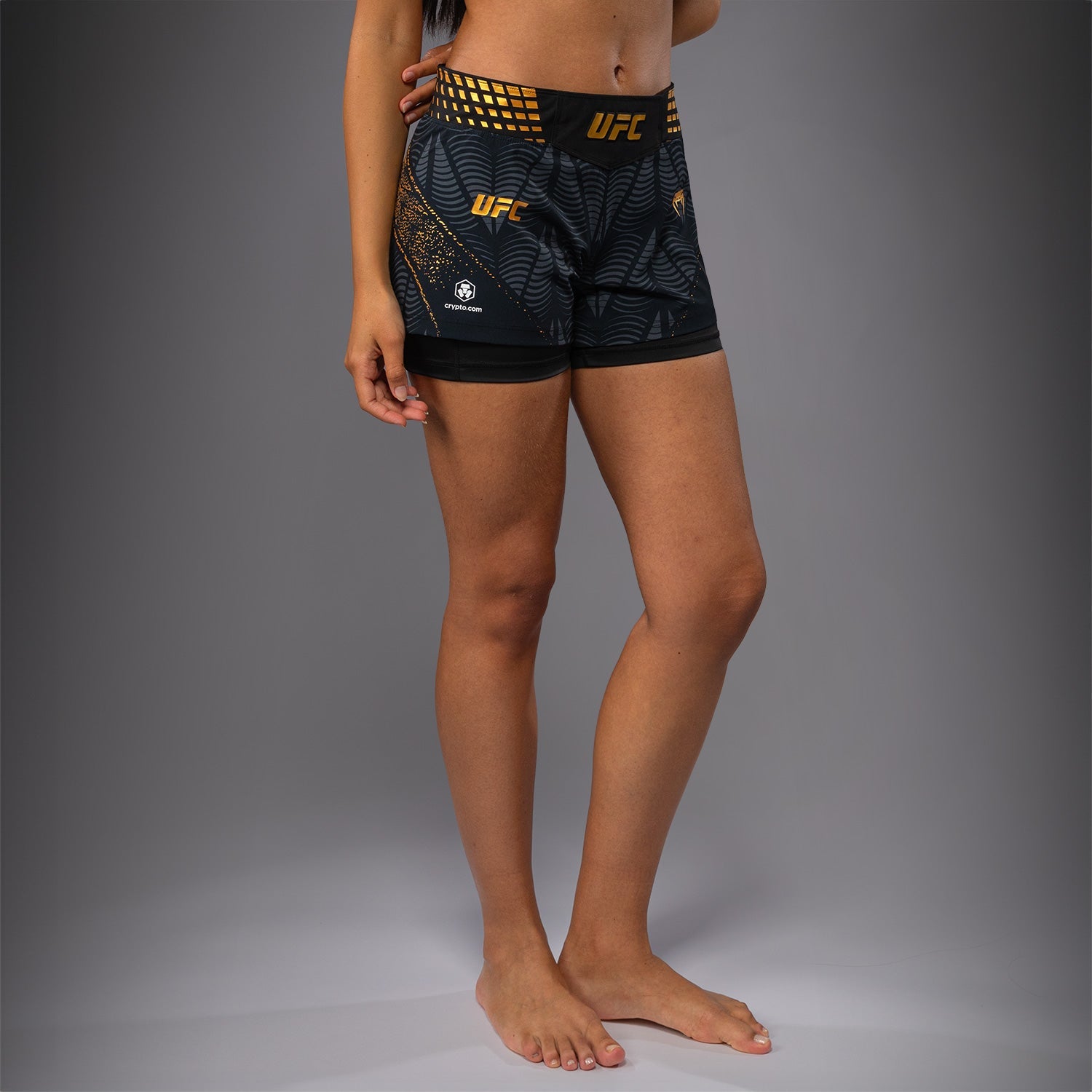 Short de combat coupe courte Femme Personnalisé UFC Zenith by Venum Authentic Fight Night - Champion