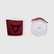 Bandes de boxe Ringhorns Charger - 2,5 mètres - Blanc