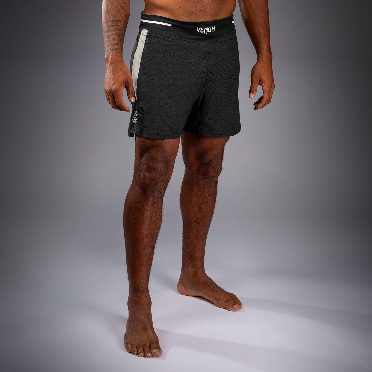 Short de Combat Venum x Roger Gracie Academy - Noir