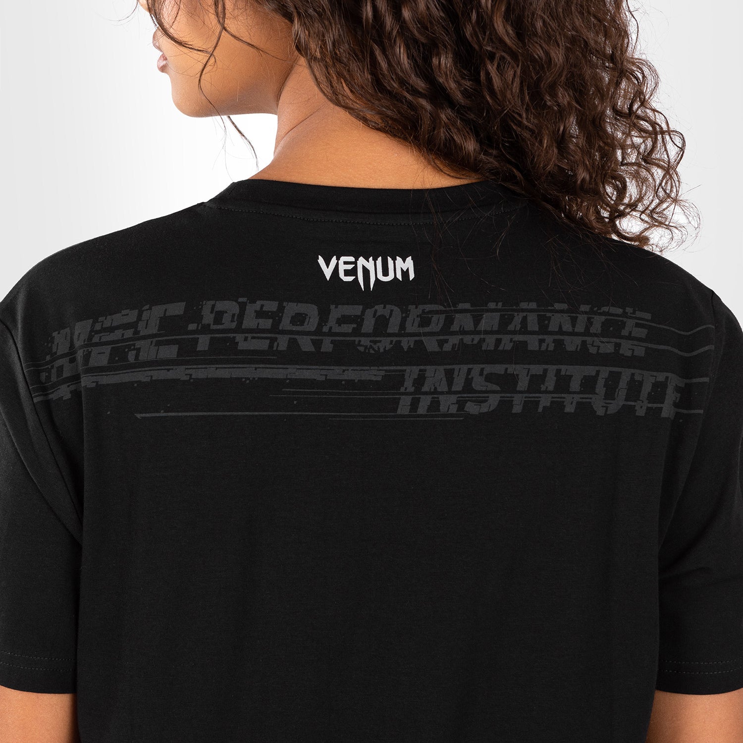 T-Shirt Femme UFC Venum Performance Institute 2.0 - Noir/Rouge