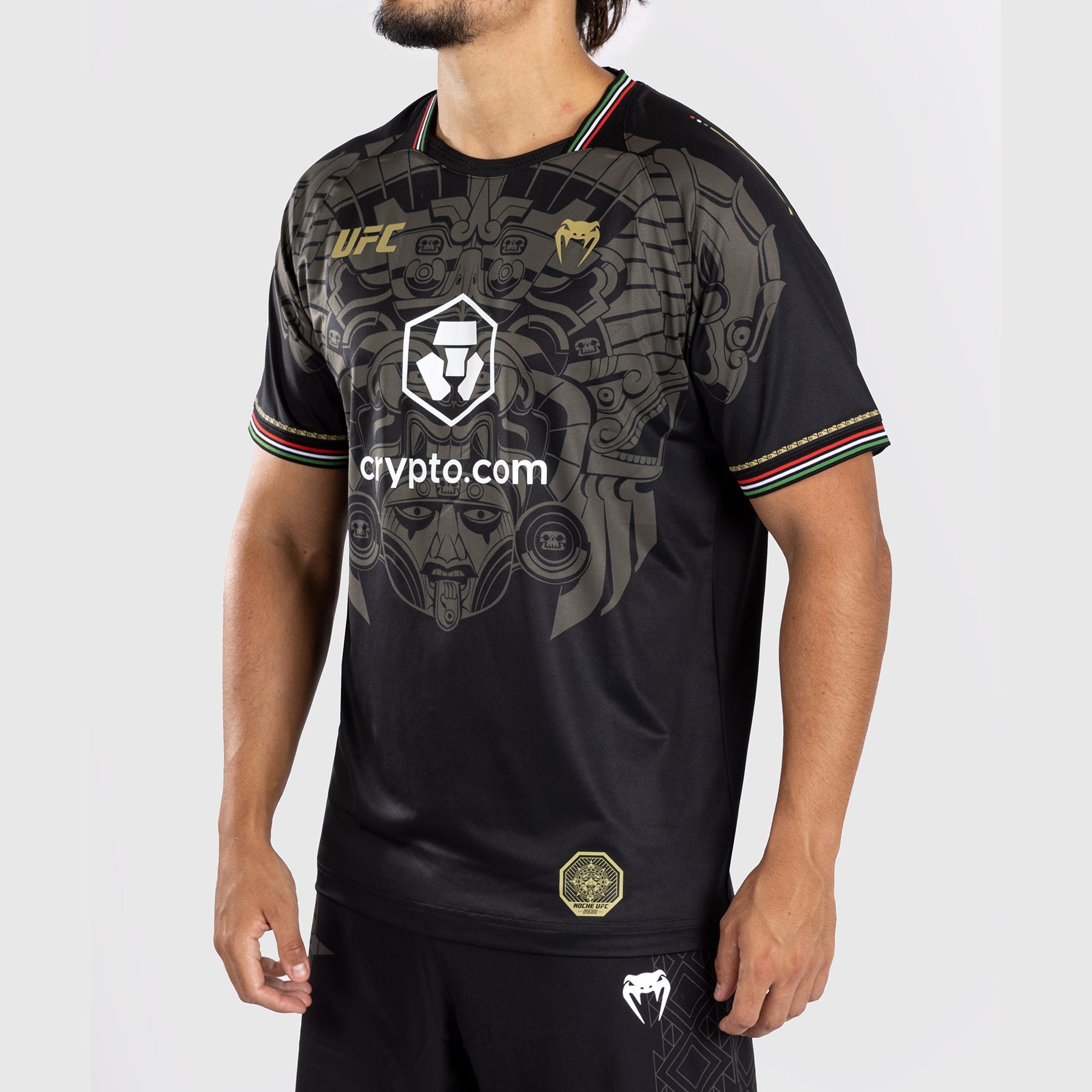 Noche UFC by Venum Authentic Fight Night T-shirt Dry Tech pour homme - Noir