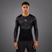 Rashguard à Manches Longues Venum x Topuria Unmatched Edition - Noir/Or