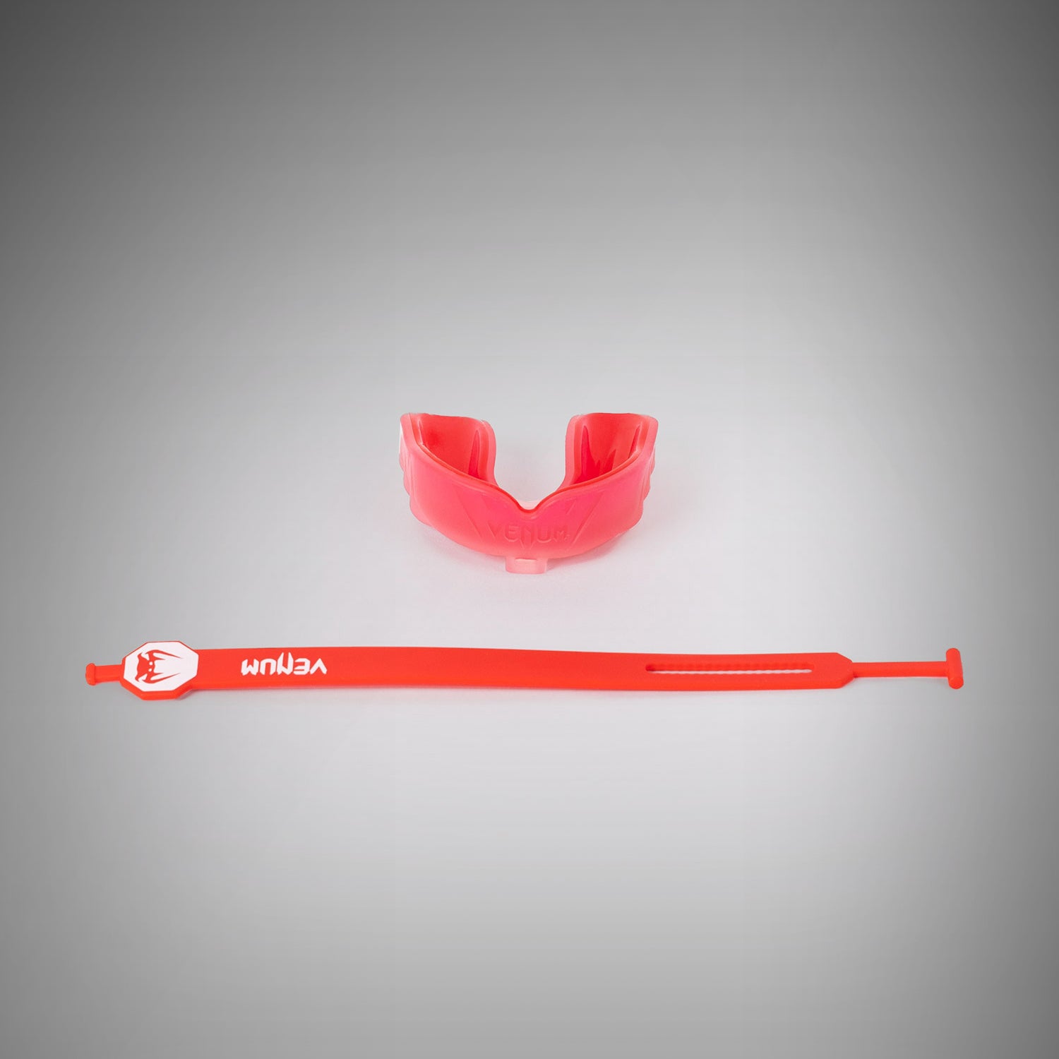 Protège-dents Venum Challenger avec/sans Sangles - Rouge Transparent