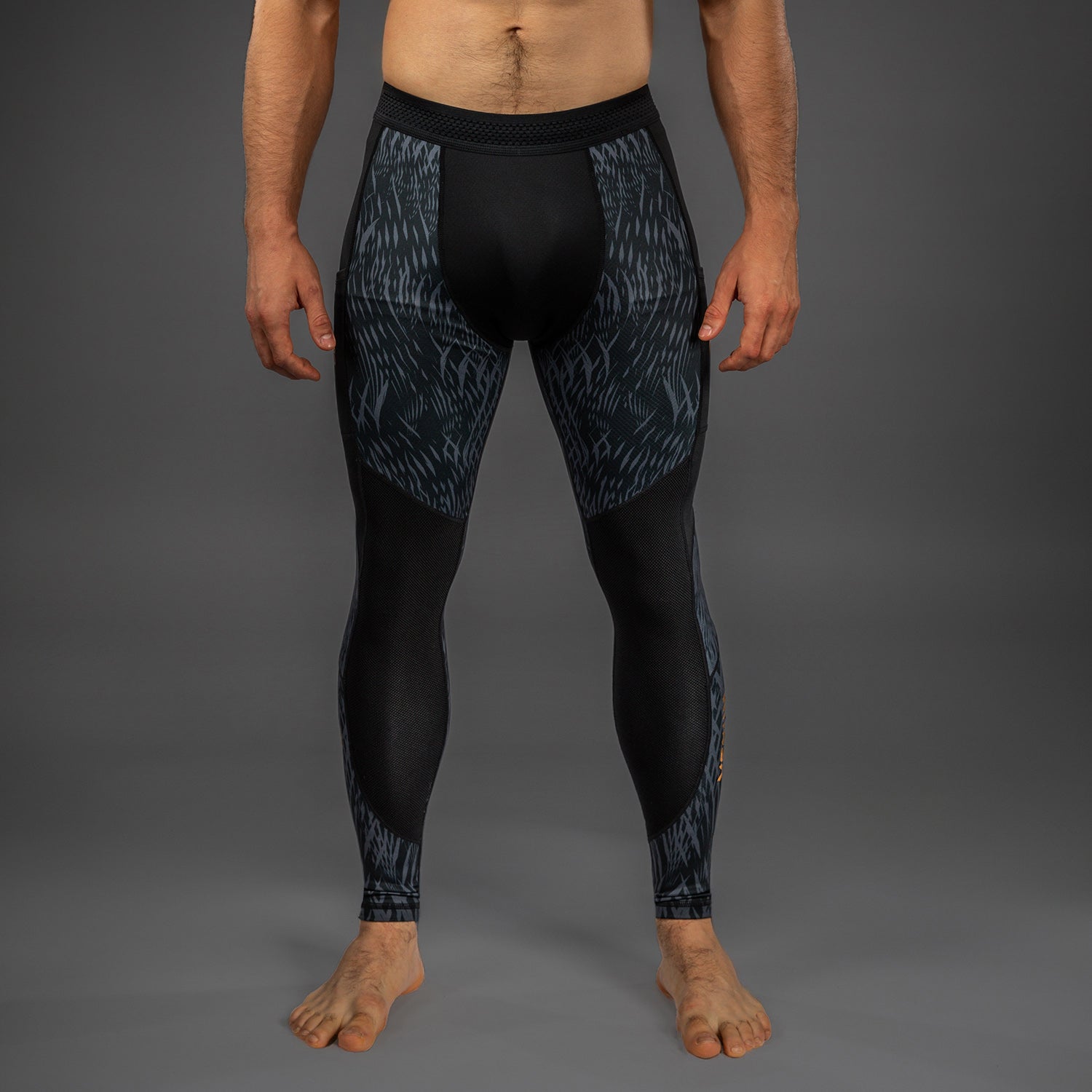 Pantalon de compression Venum x Chimaev - Noir/Gris