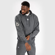 Sweatshirt À Capuche Pour Hommes Venum Vortex XL Lite - Gris Foncé Chiné