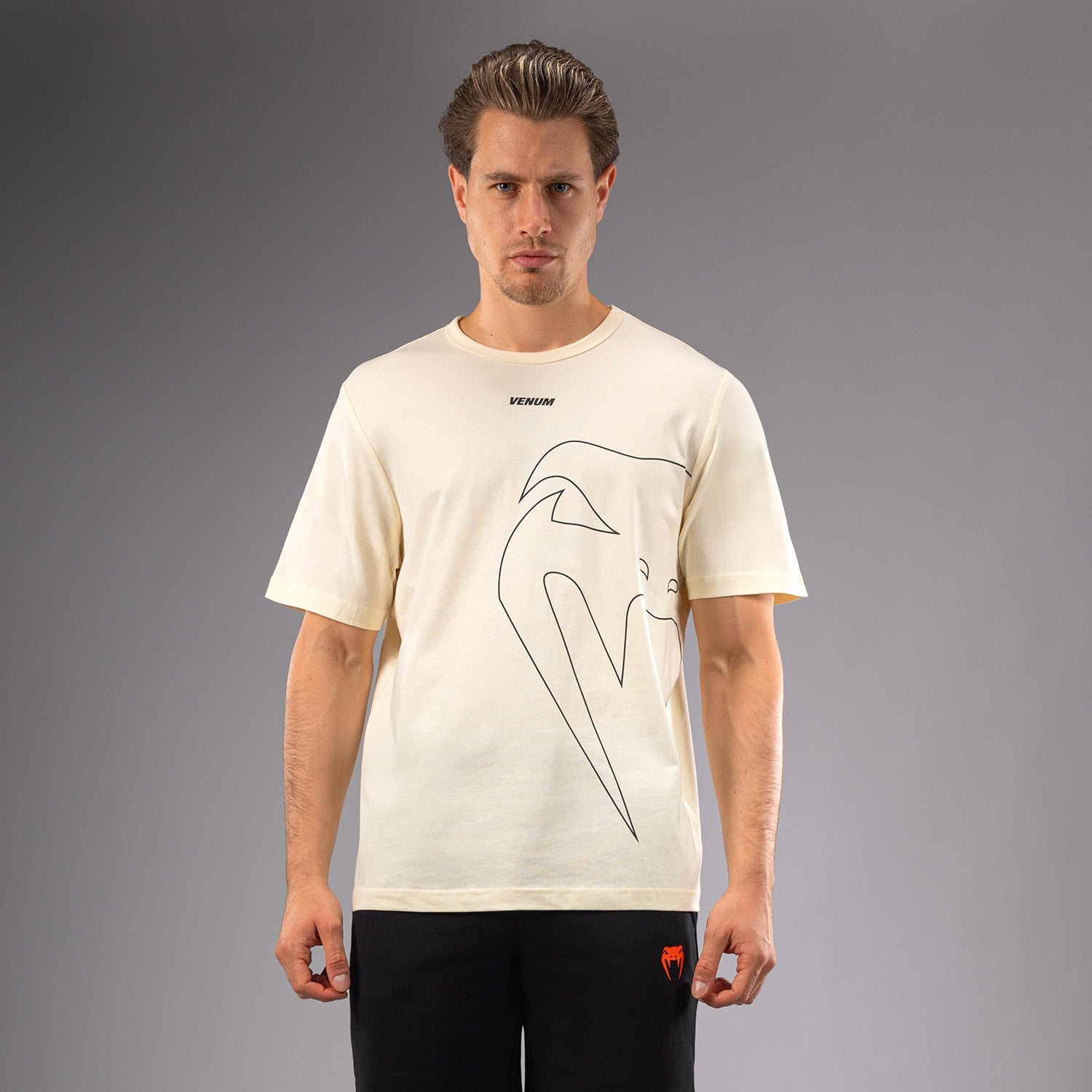 T-Shirt Venum Giant Connect - Blanc Cassé