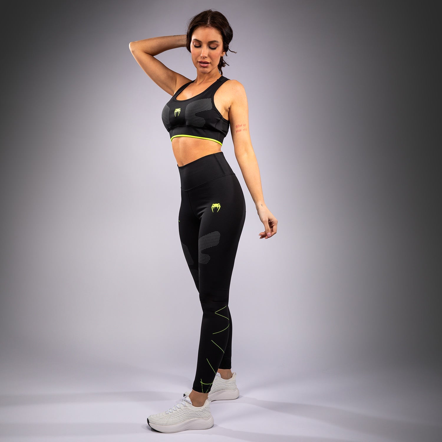 Legging Venum Training Camp 4.0 - Noir/Vert Fluo