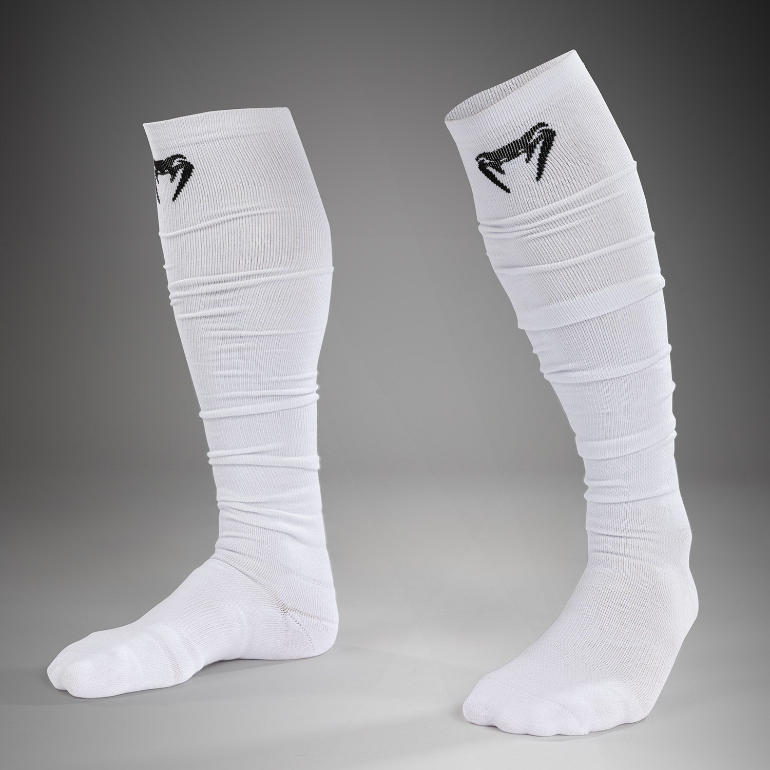 Chaussettes Longues Performance Venum Elite - Blanc/Noir