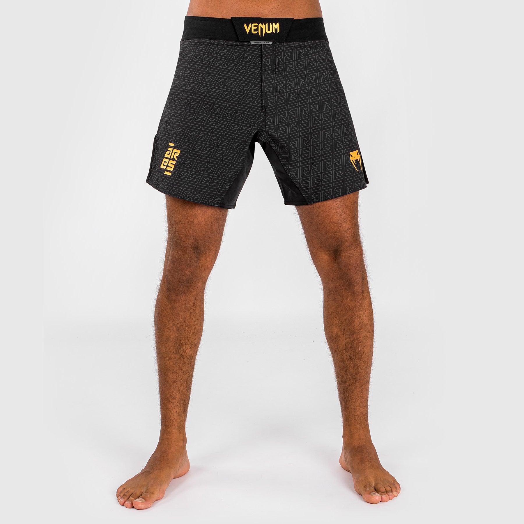 Short de combat pour Hommes Venum x Ares - Noir/Doré